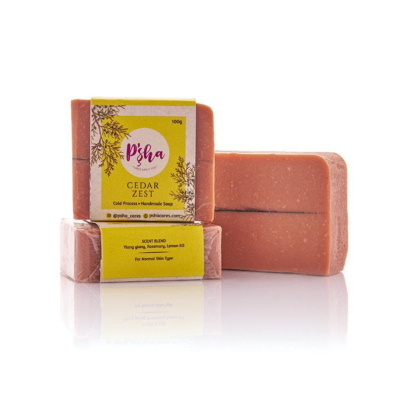 Cedar Zest Cold Process Soap