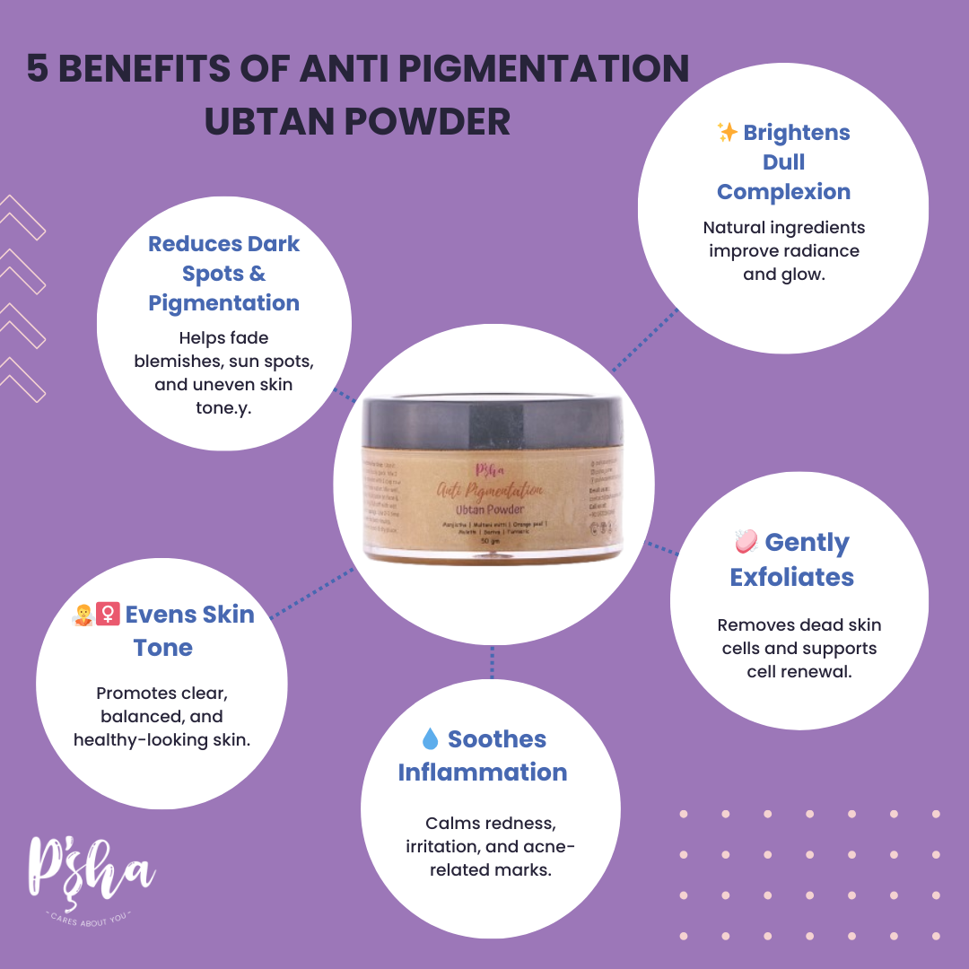 Anti-Pegmentation Ubtan Powder